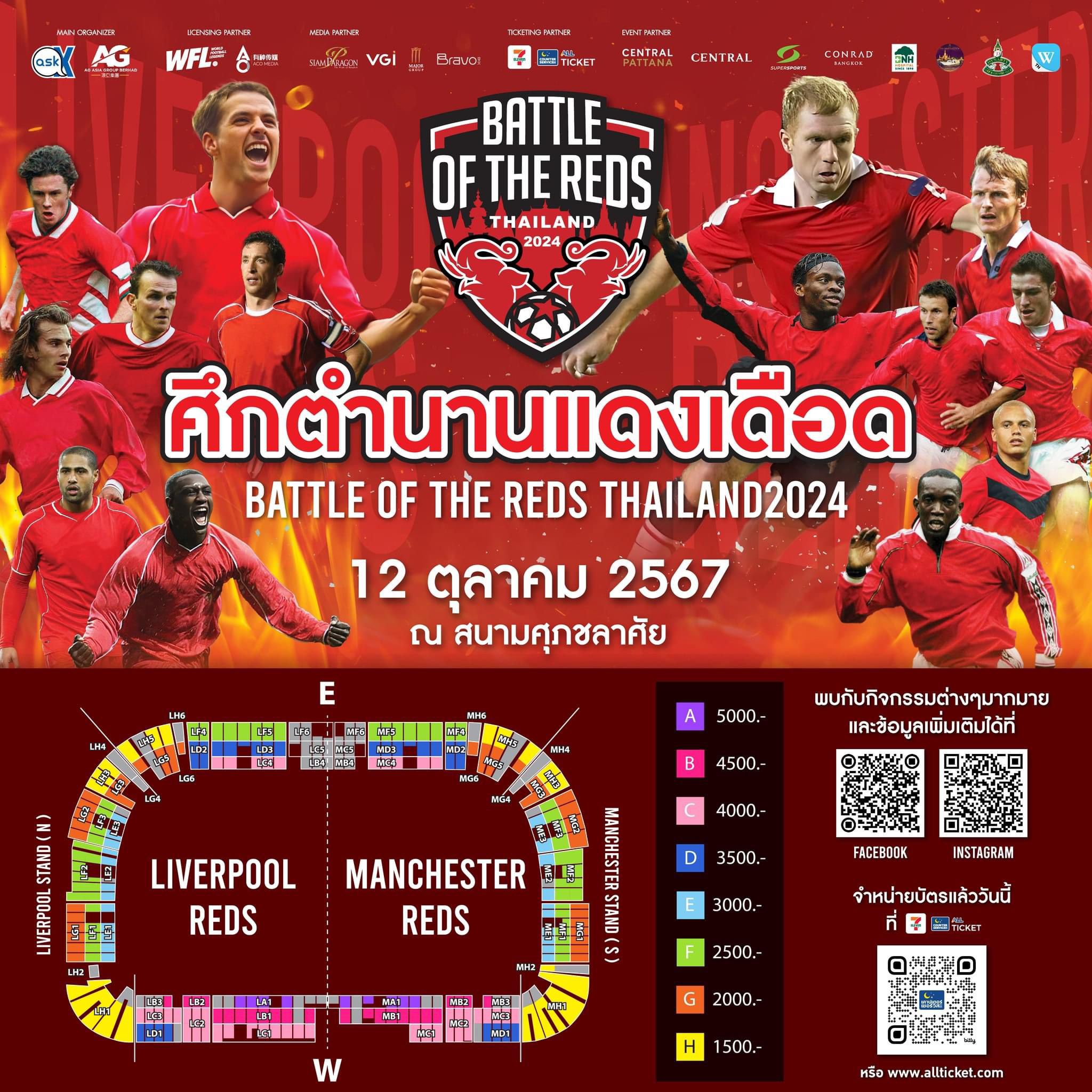 COMING UP IN OCTOBER! Battle of the Reds – Thailand 2024